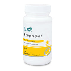SFI Health Klaire Labs Pregnenolone bottle, premium hypoallergenic formula for daily wellness.
