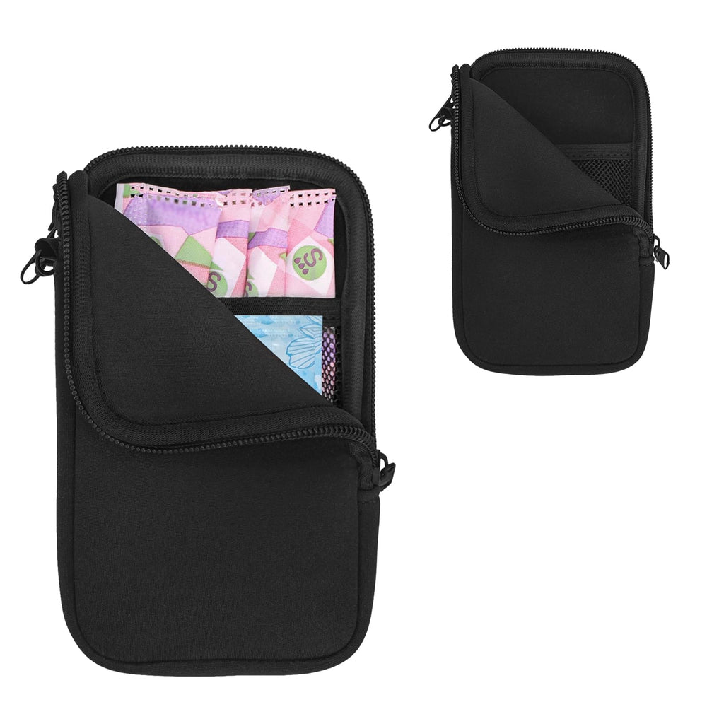 Klawdsky Tampon Holder purse compact size keeps tampons organized on the go.