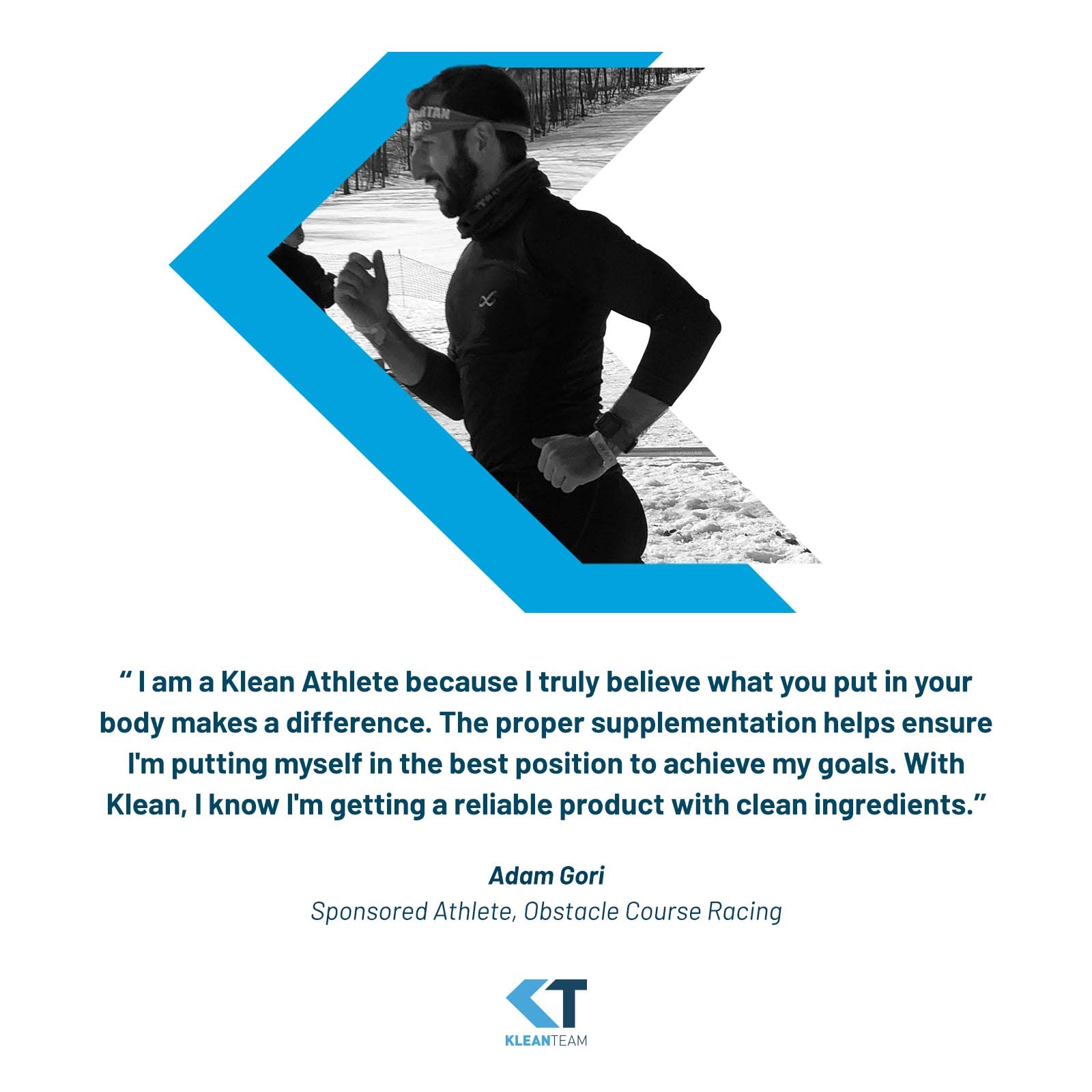 Klean Athlete Klean BCAA + Peak ATP tub open with serving spoon ready.
