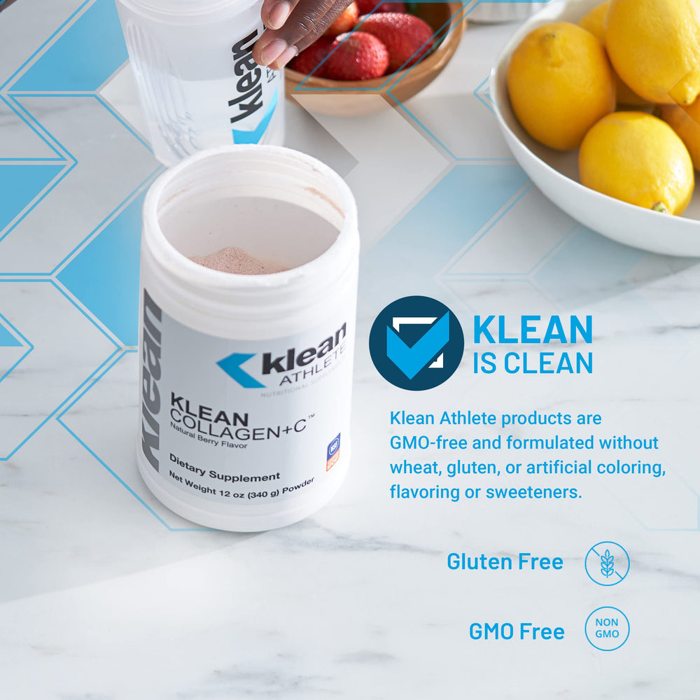 Klean Collagen+C scoop ready for easy daily collagen supplementation