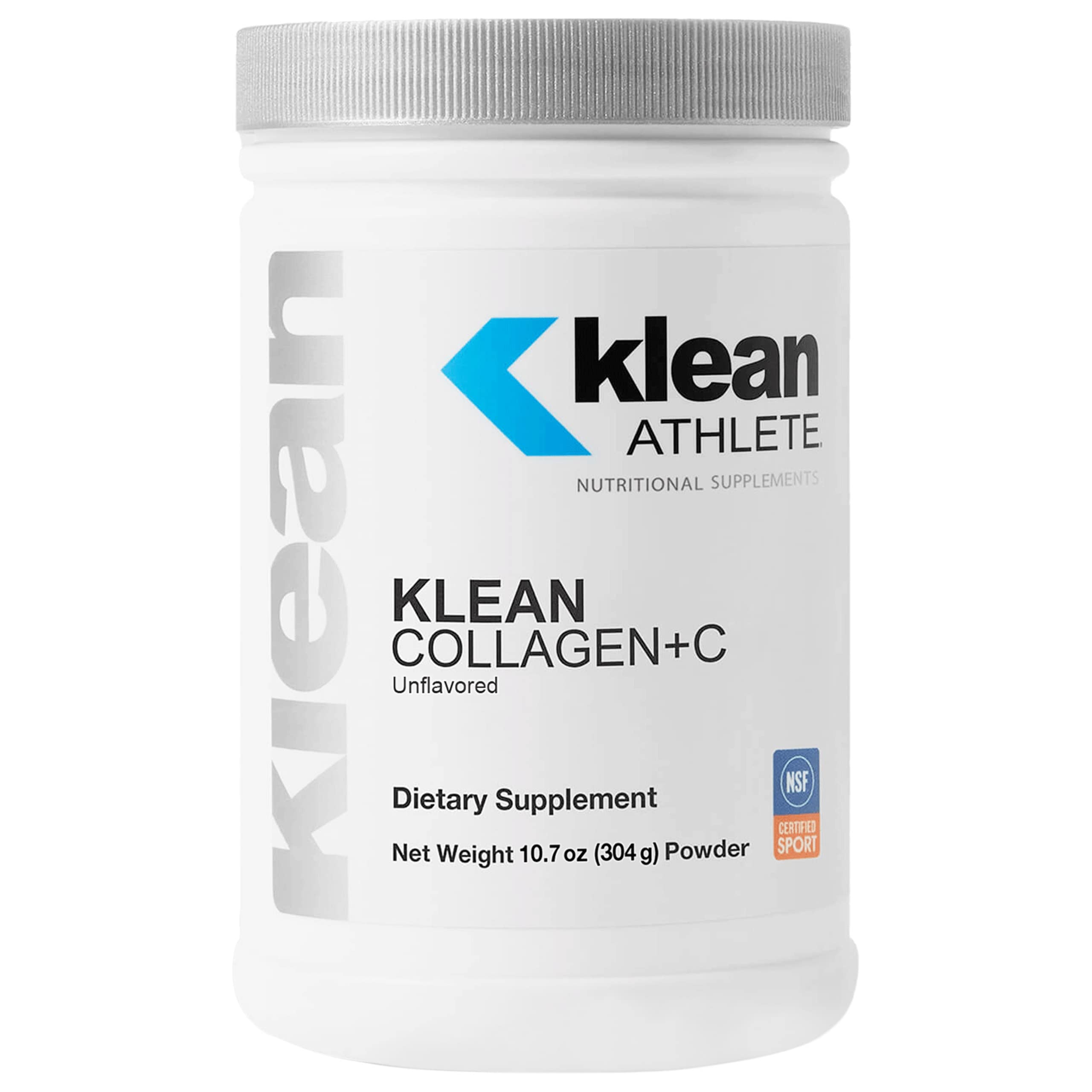 Klean Athlete Klean Collagen+C unflavored bottle for daily joint support.