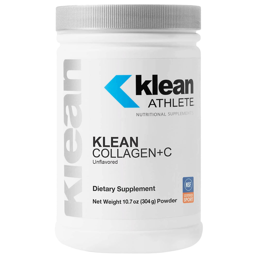 Klean Athlete Klean Collagen+C unflavored bottle for daily joint support.