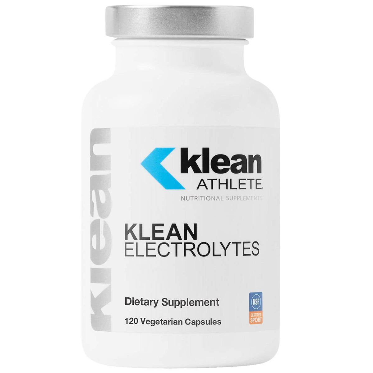 Klean Athlete Klean Electrolytes bottle front view for on-the-go hydration support.