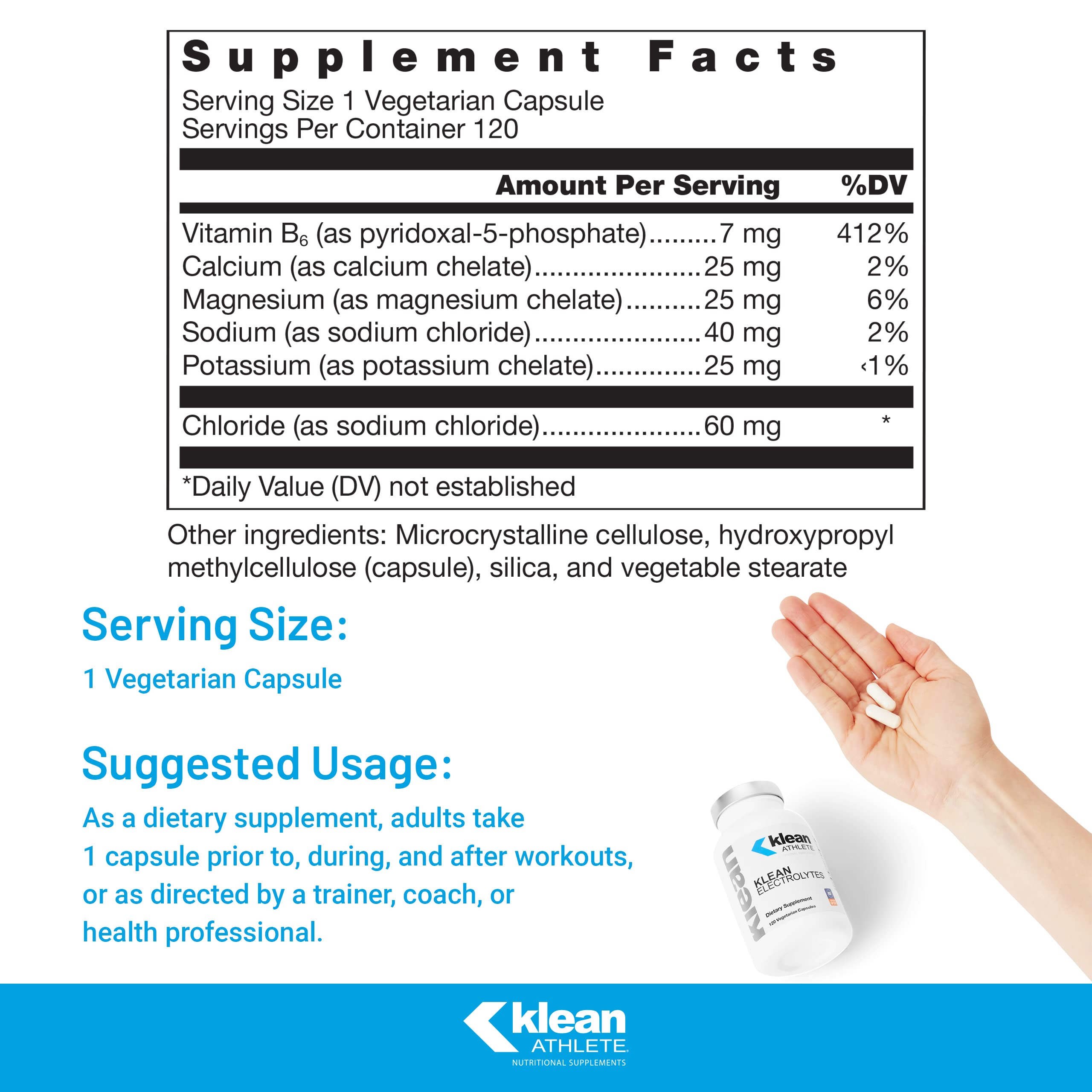 Klean Athlete Klean Electrolytes being poured into a drink to show adjustable dosing.