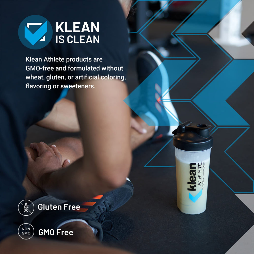 Klean Isolate dissolving in water to form a smooth shake