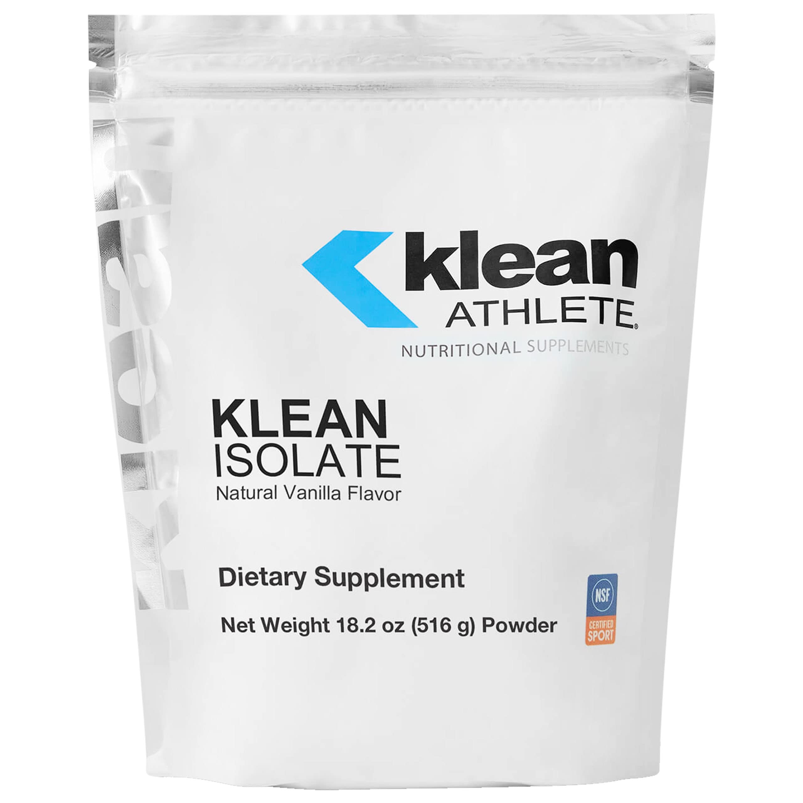 Klean Isolate vanilla canister ready for daily protein boosts after workouts