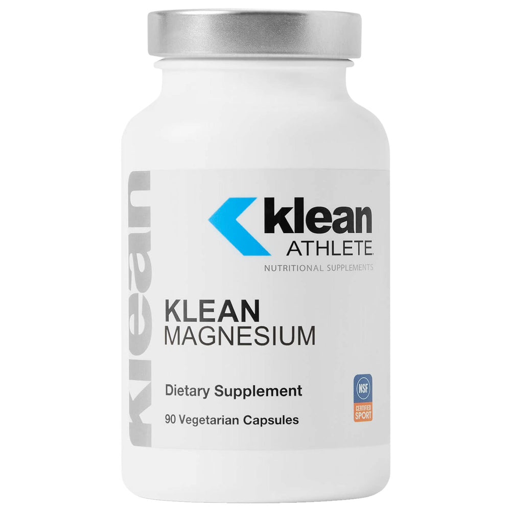 Klean Athlete Klean Magnesium bottle ready for daily energy support during workouts.