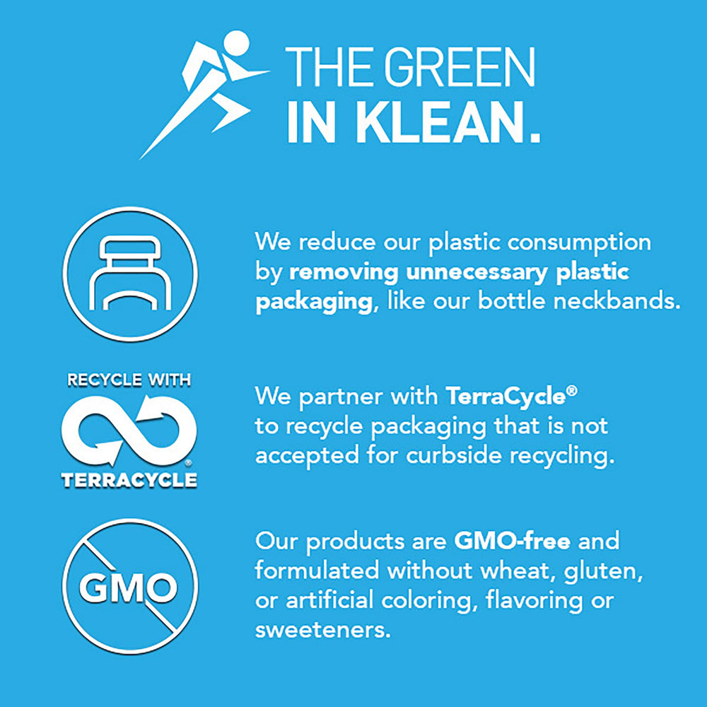 Klean Athlete Klean Probiotic label highlighting NSF Certification for Sport and quality