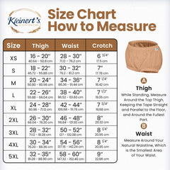 Kleinert's elastic waist and leg bands seal securely.