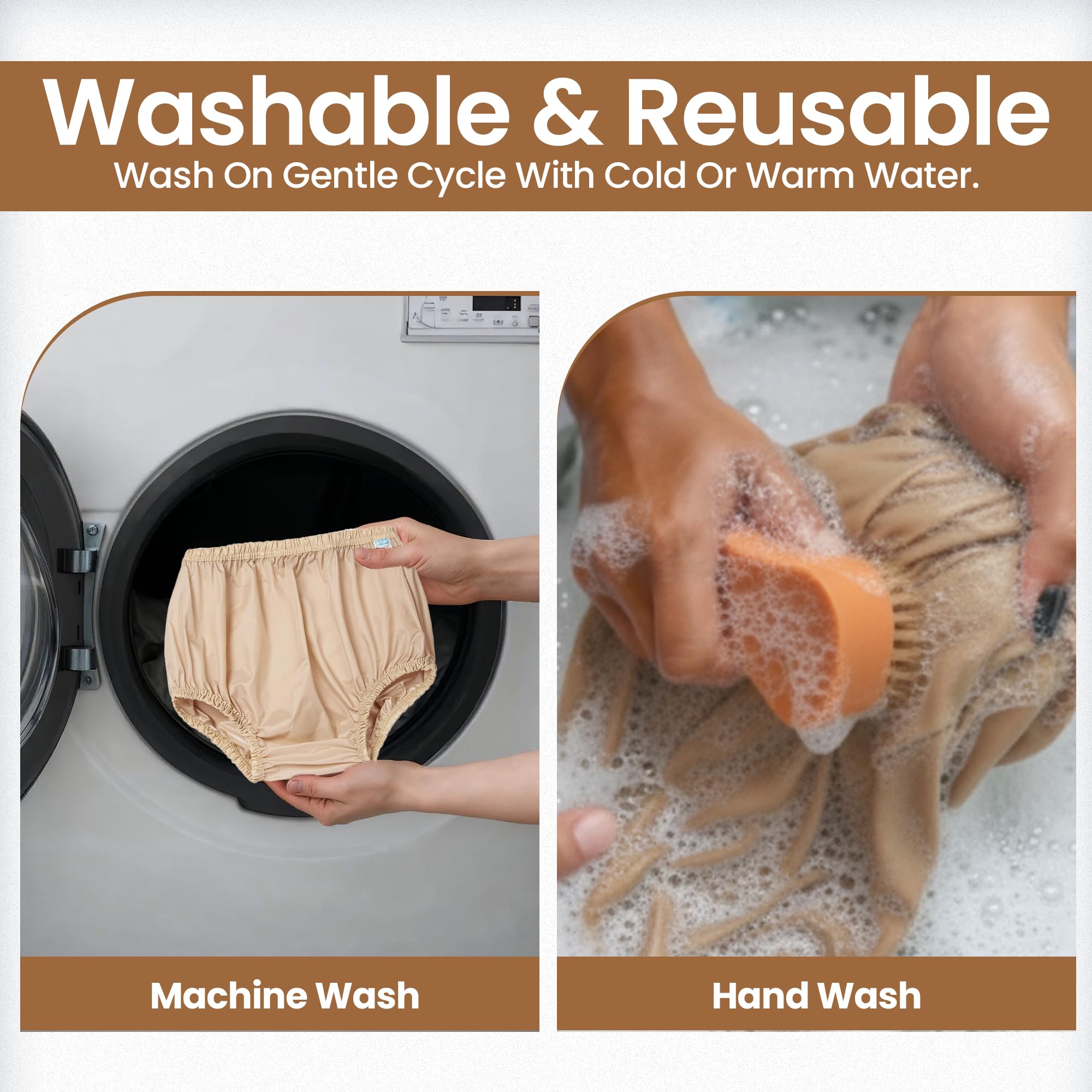 Kleinert's machine-washable cover offers simple, reusable care.
