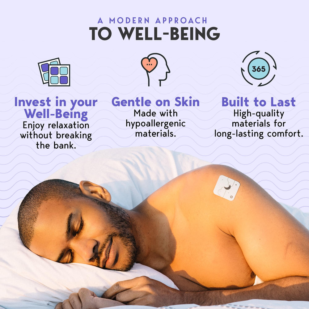 Klova ZSleep patch travel-ready design supports nightly routines.