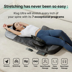 Two heat levels provide warm relief during routines.