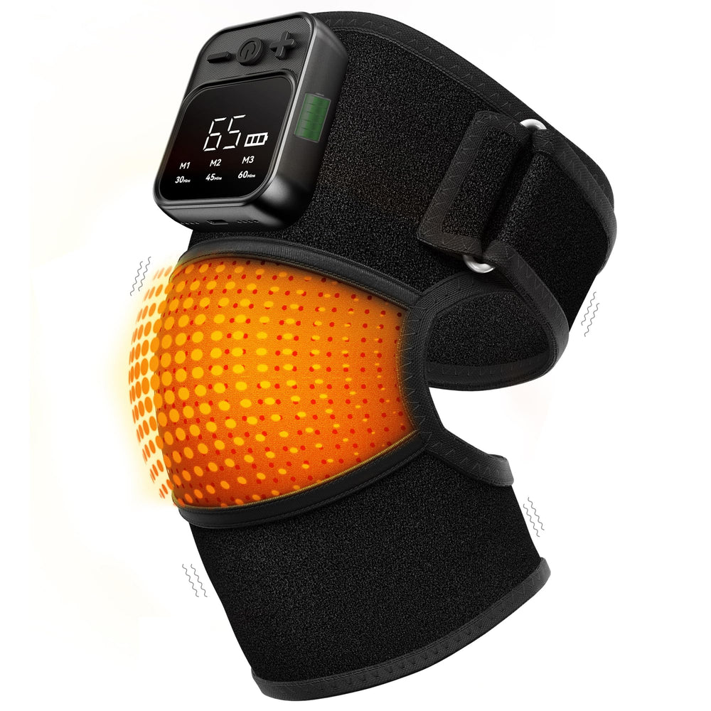 KlugPop knee massager with wide heat coverage for quick relief