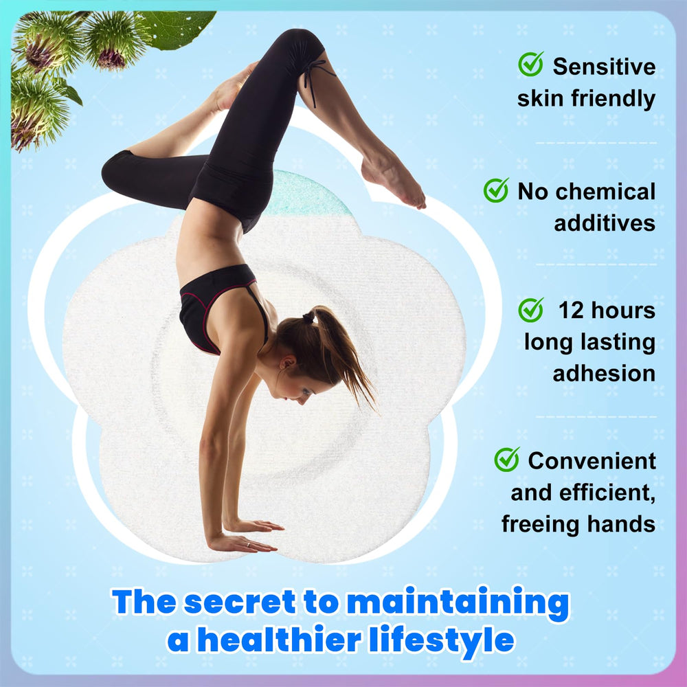KMLWXD Castor Oil Patches waterproof PU layer protects clothing