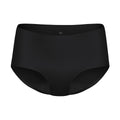 KNIX Super Leakproof No-Show Boyshort | Reusable Period Underwear, Black, Medium