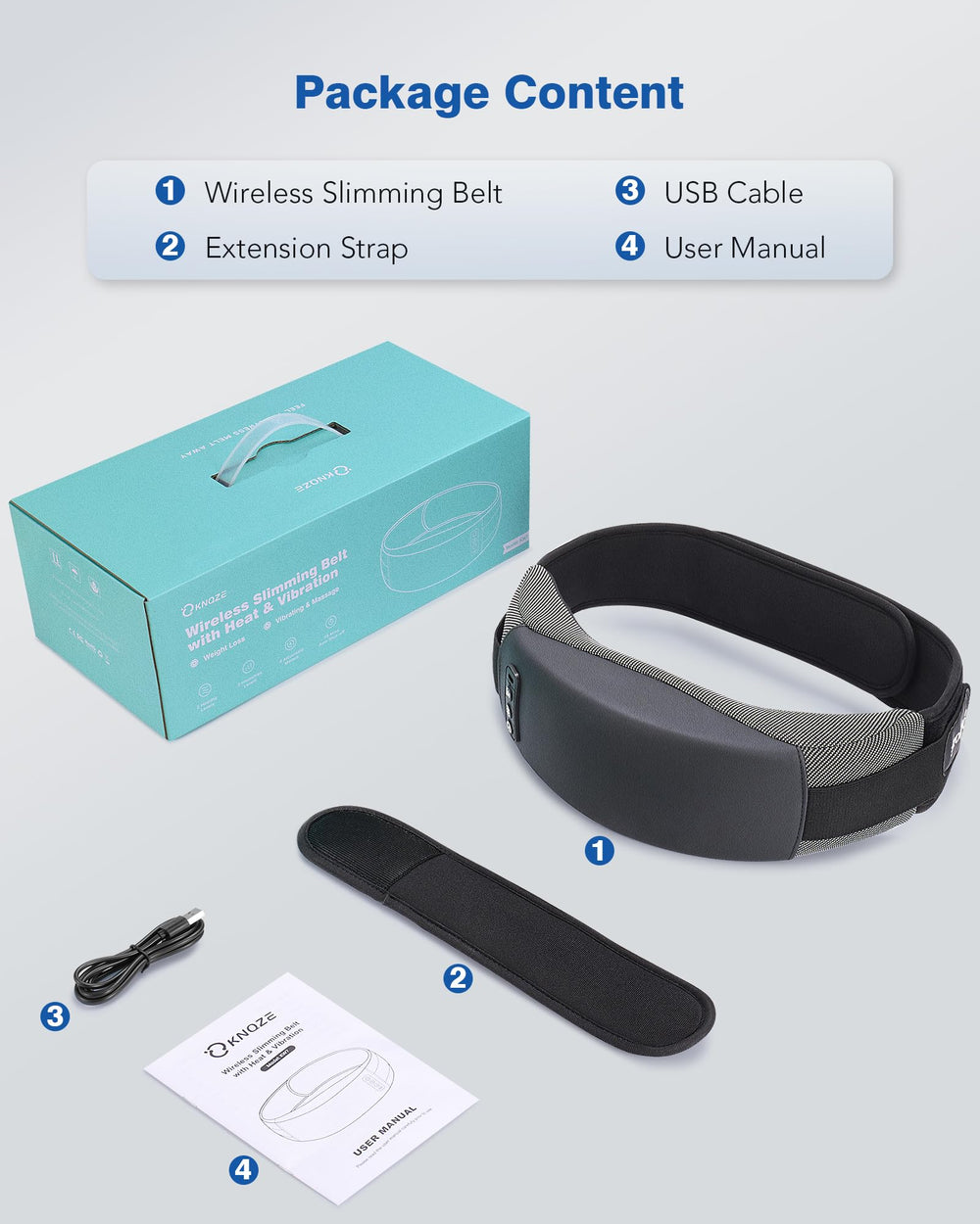 Gifting KNQZE back massager belt with a 1-year warranty makes a thoughtful present.