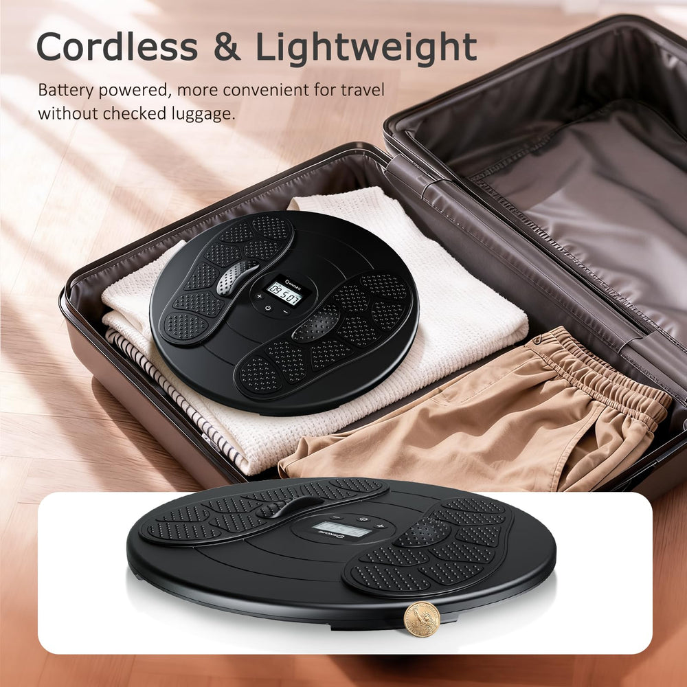 KNQZE foot massager is lightweight at 2.65 lb for easy handling.