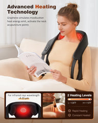 KNQZE graphene heating sheet provides steady infrared warmth across skin.