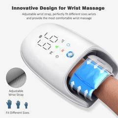KNQZE hand massager rolling kneading nodes for deep tissue feel