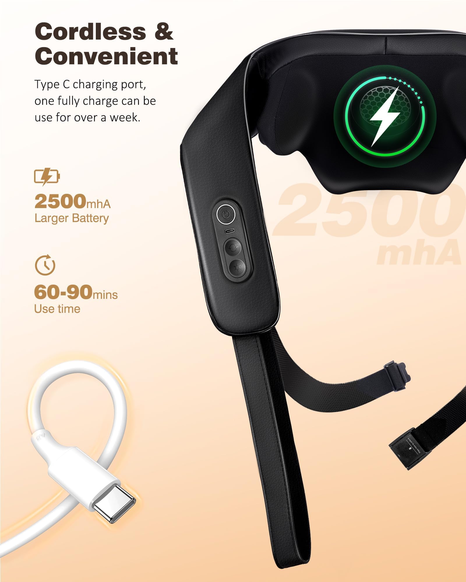 KNQZE device in use for on-the-go relaxation during leisure moments.