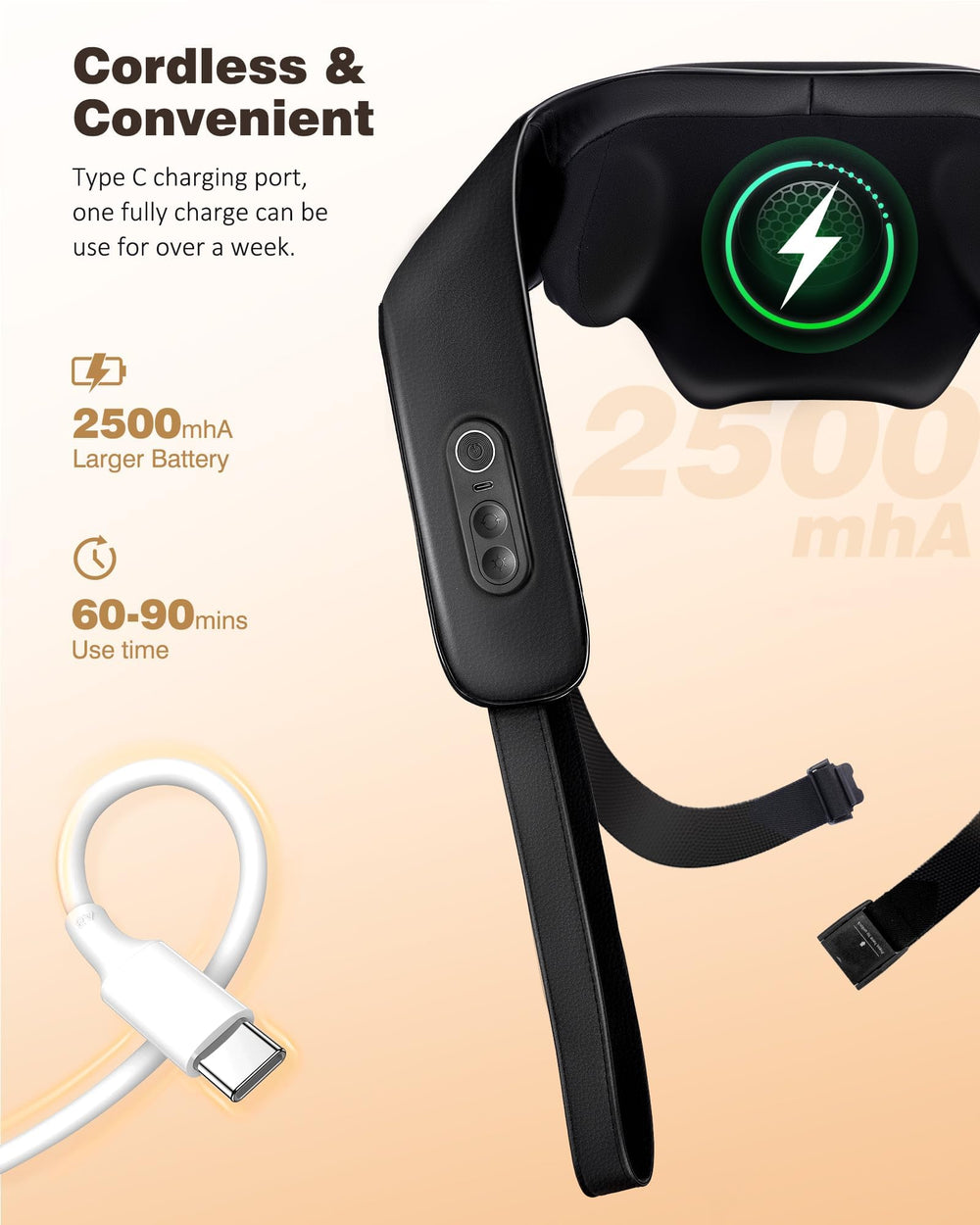 KNQZE device in use for on-the-go relaxation during leisure moments.