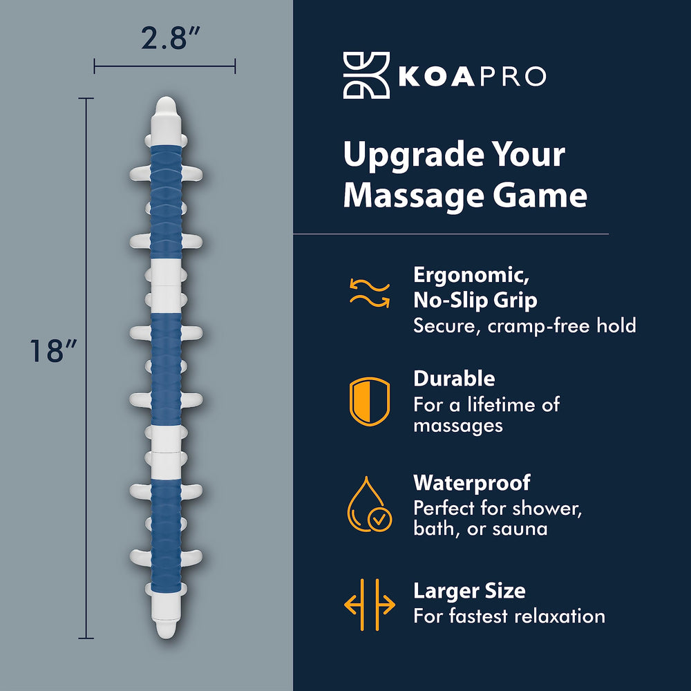 KOAPRO Facia Blaster Tool addresses cellulite areas with a firm, controlled massage.