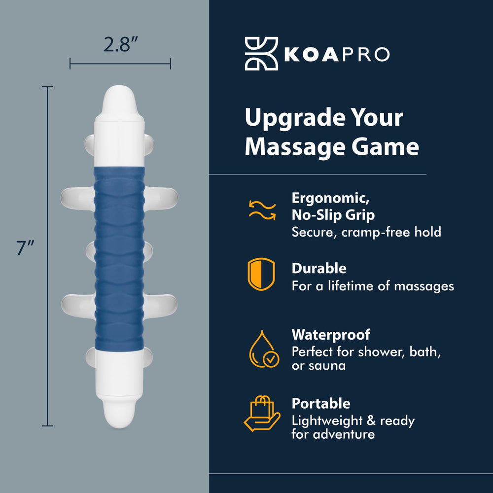 KOAPRO Fascia Blaster reaches deep fascia beyond typical tools