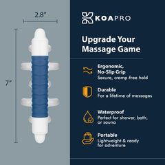 KOAPRO Fascia Blaster reaches deep fascia beyond typical tools