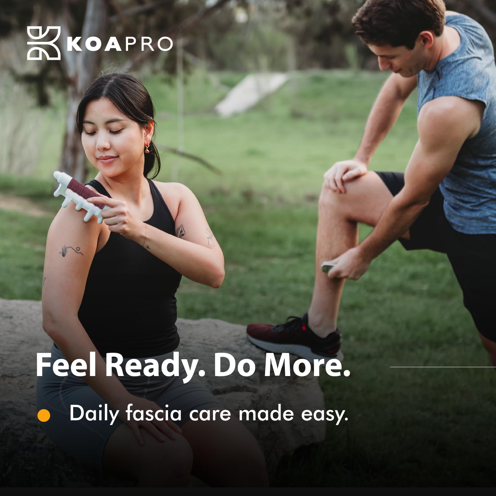 KOAPRO portable massager goes from home to gym to sauna for convenience