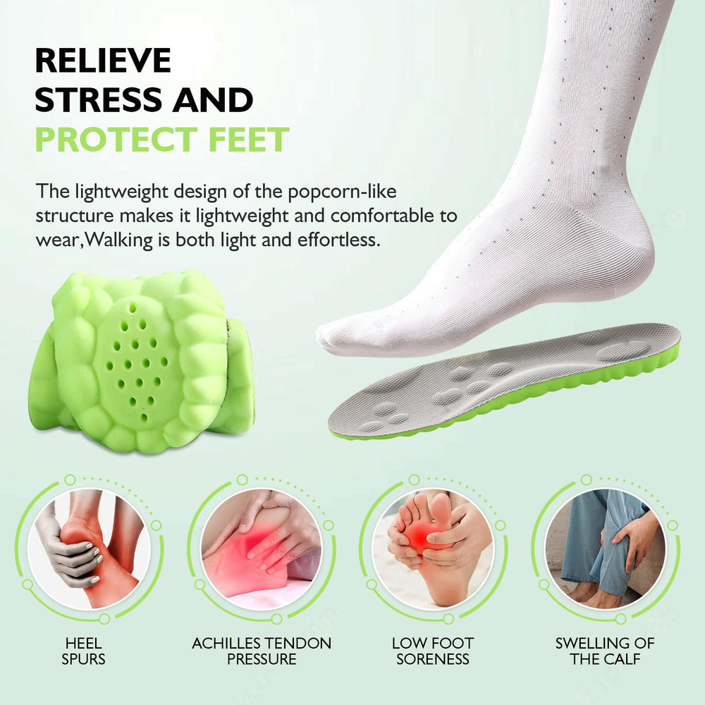 KOAVDMT insoles fit sneakers, boots, and casual shoes for everyday use.