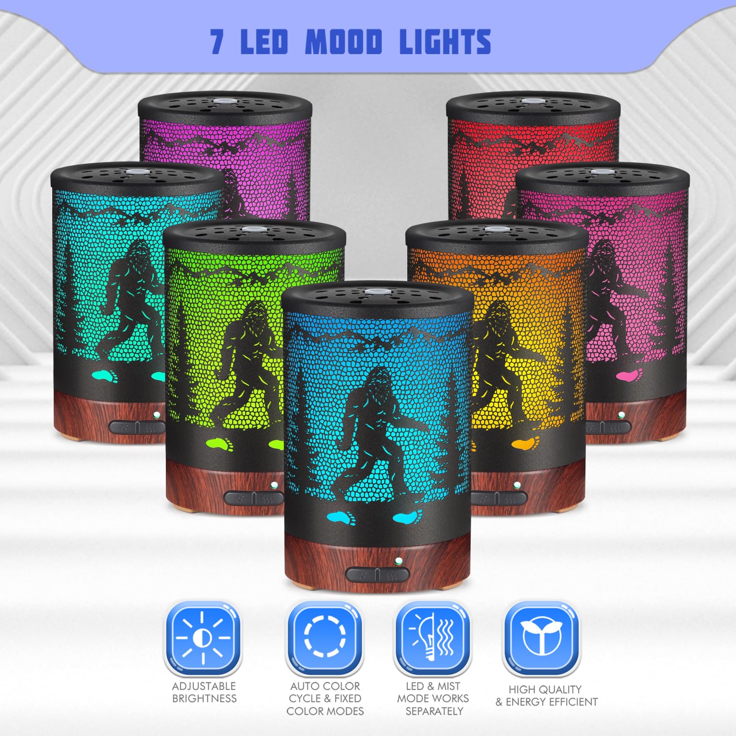 Kobodon Bigfoot diffuser with auto off keeps space safe and convenient
