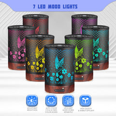Kobodon diffuser with seven color LED lights for mood lighting.