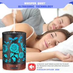 Kobodon ultrasonic diffuser operates quietly for focus and sleep