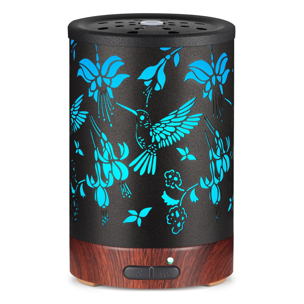 kobodon metal diffuser front view with compact 150ml capacity for home use