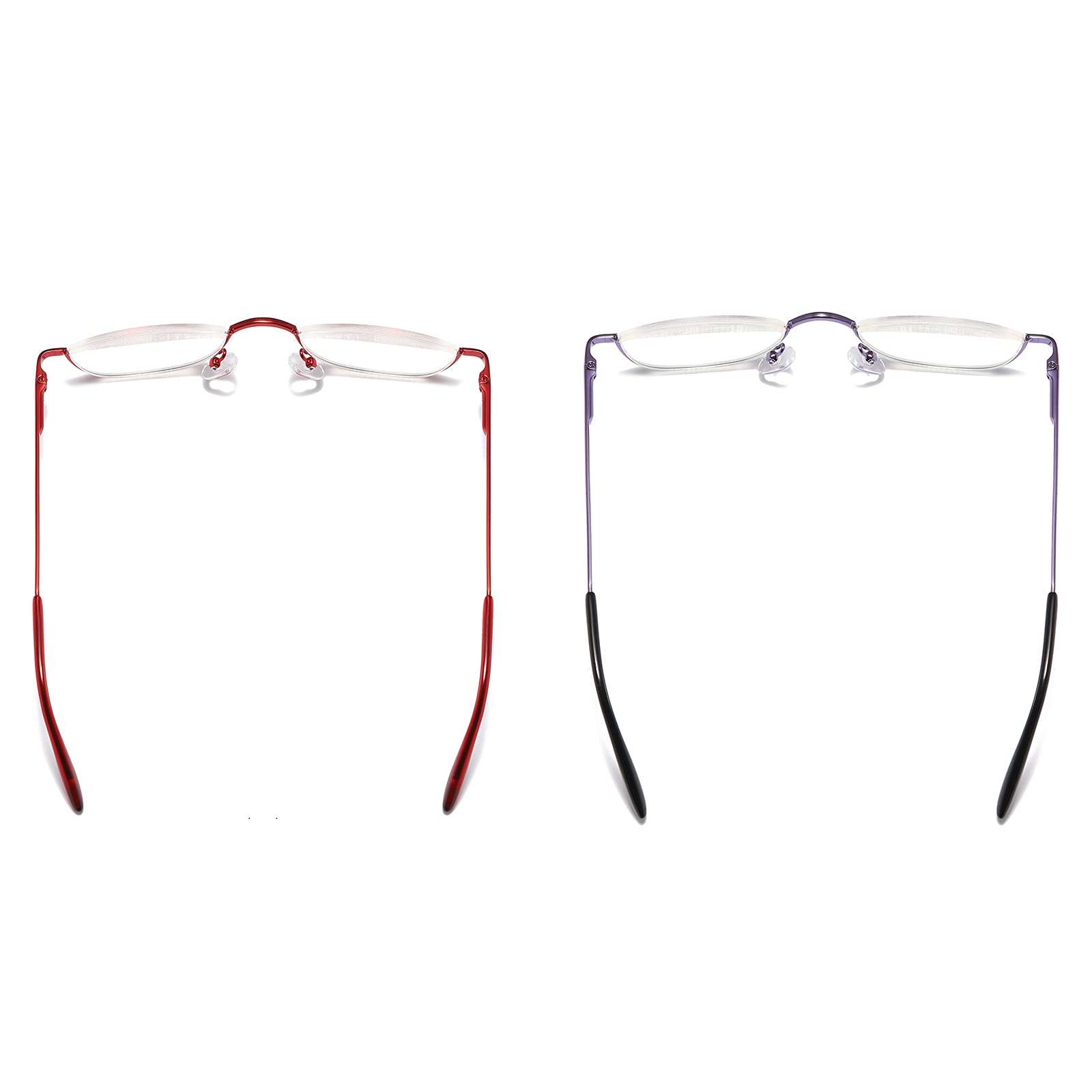 KoKoBin leather pouch with glasses for travel and on-the-go reading.