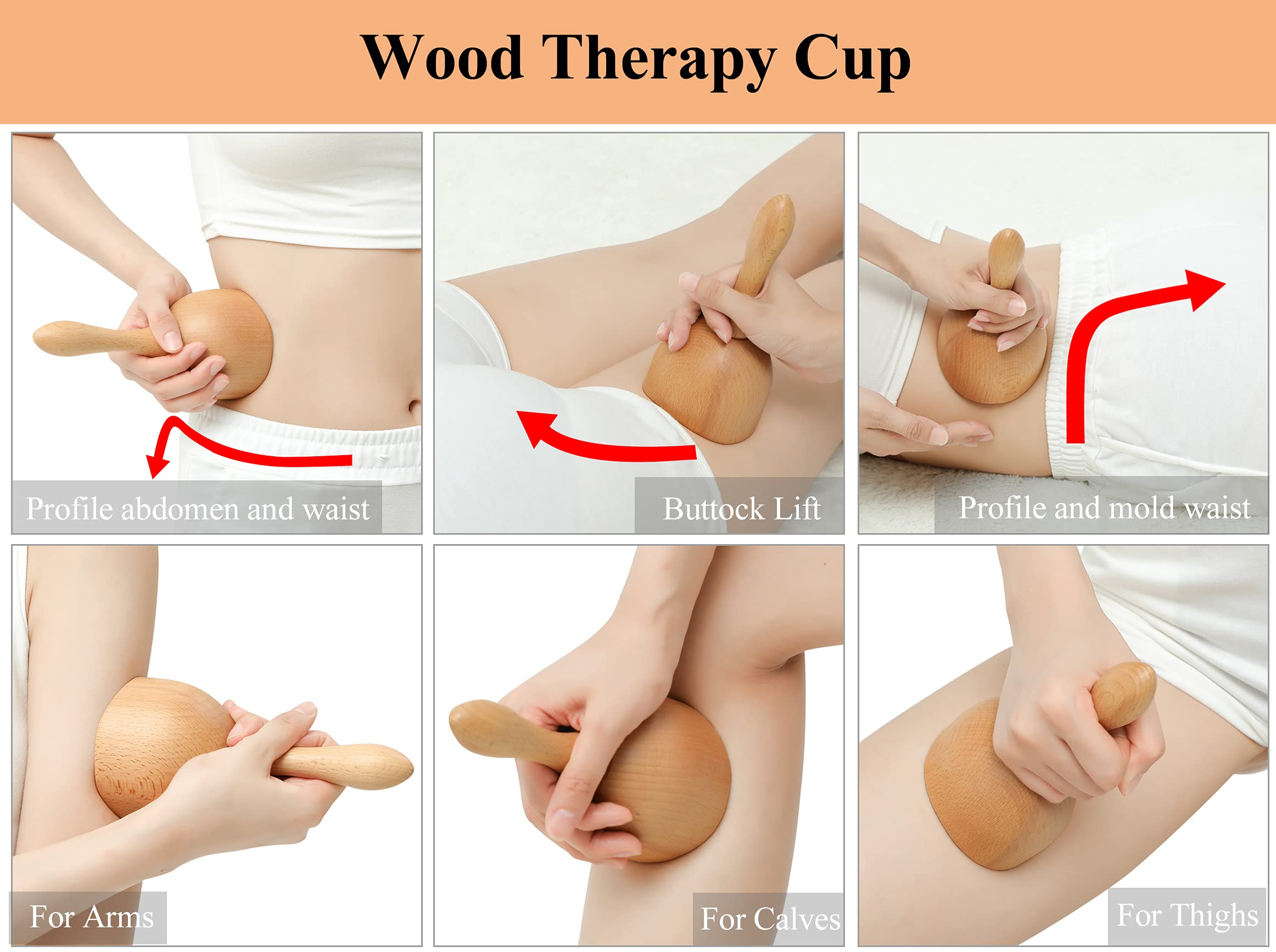 Komogir guasha cup close-up shows beveled edges for smooth massage