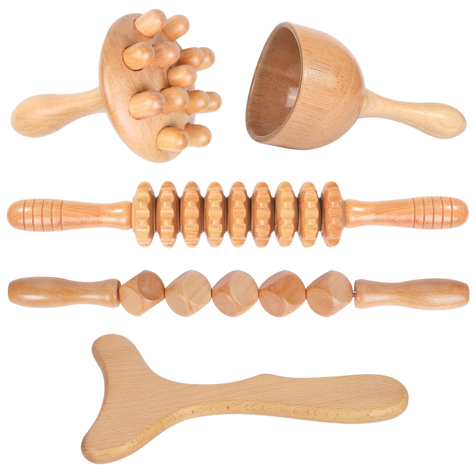 Komogir Wood Swiss Cup for deep tissue release and targeted massage at home.