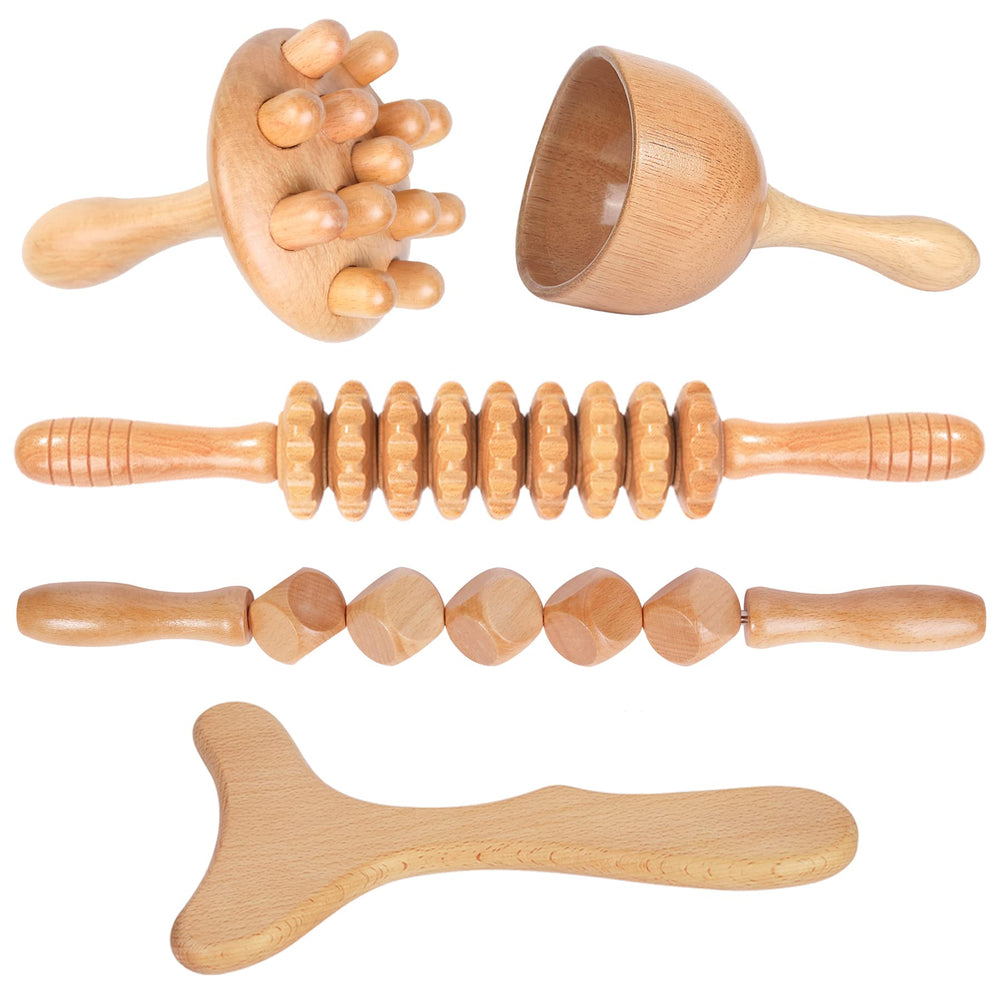 Komogir Wood Swiss Cup for deep tissue release and targeted massage at home.