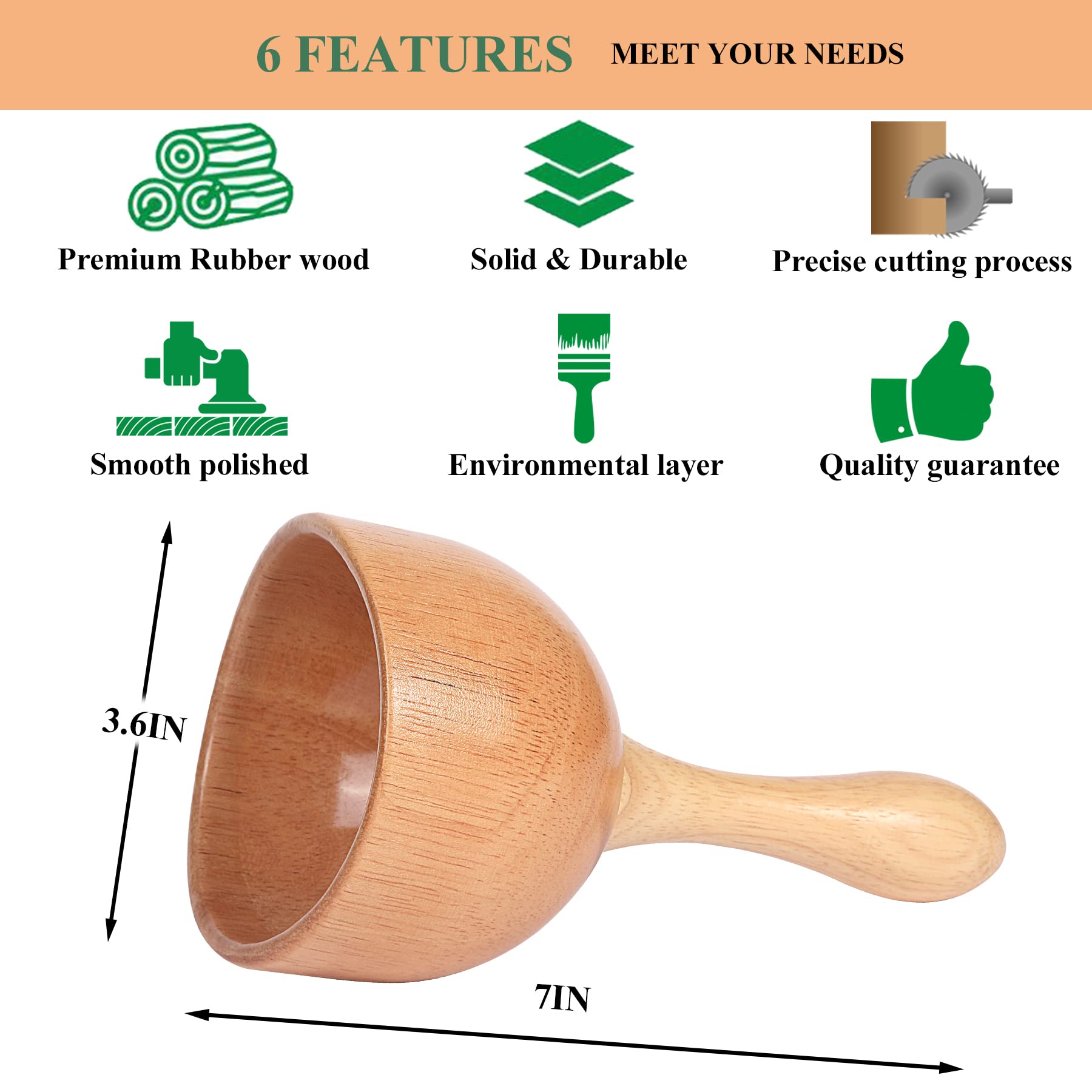 Komogir wood therapy tool in use for tension relief and circulation