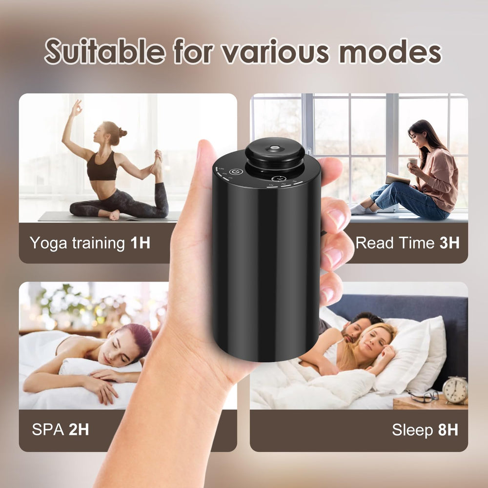 KONCHILE nano-atomization tech, waterless operation for easy setup.