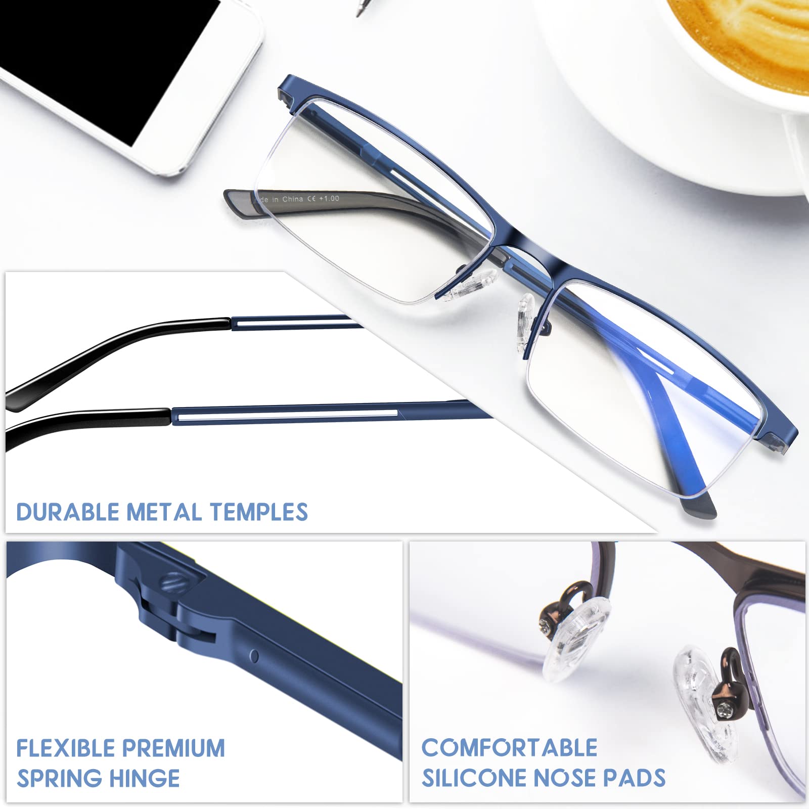 KONHAGO five-pack set for home, office, and travel convenience