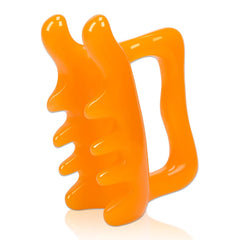 KOOBOOK fascia massager targets the neck for tension relief.
