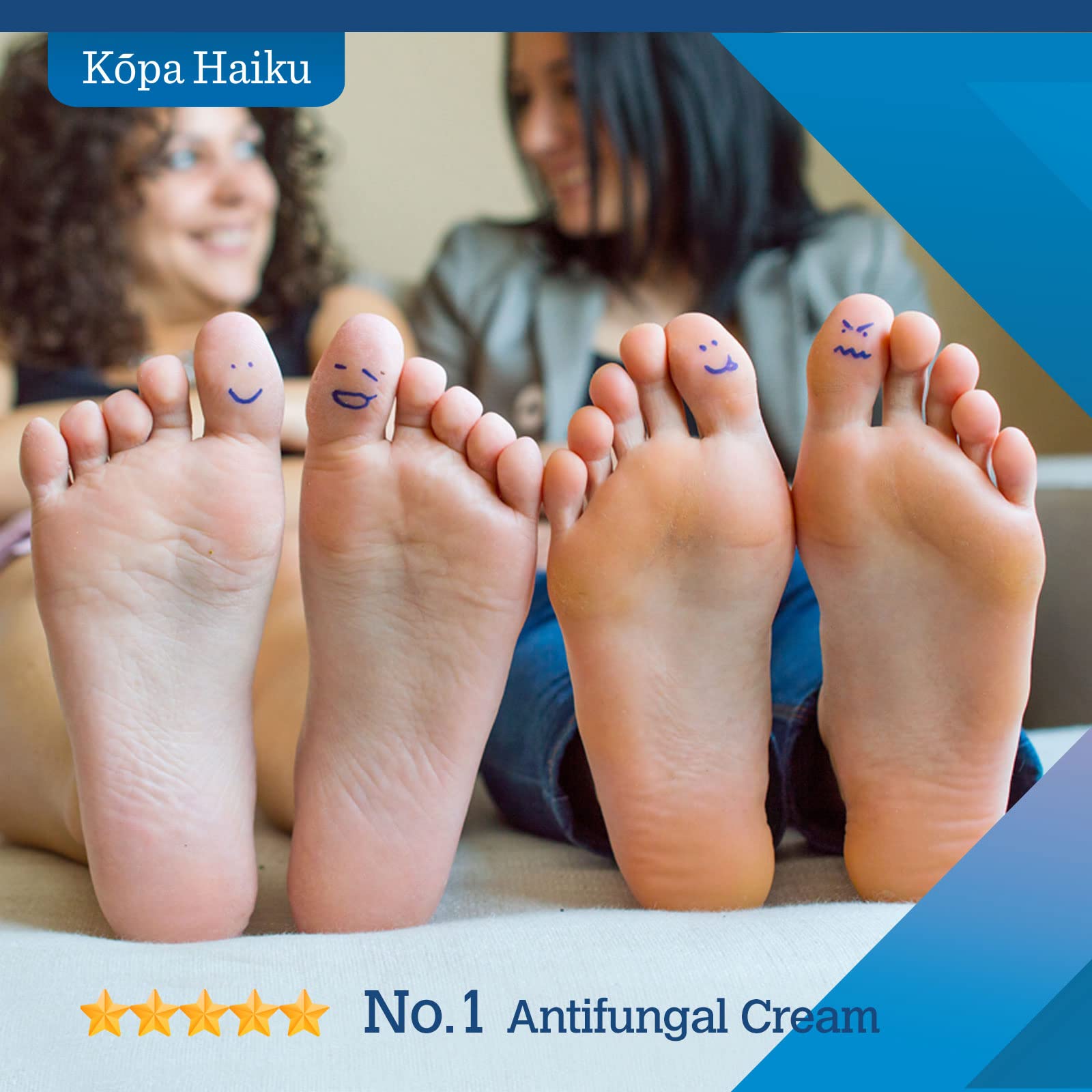 KOPA HAIKU aplicación en la zona inguinal para comodidad diaria.