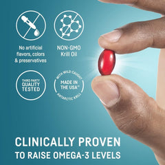 Kori Krill Oil antioxidant-rich astaxanthin maintains freshness