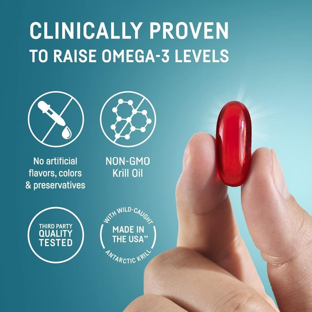 Dispensed capsules illustrating easy daily dose.