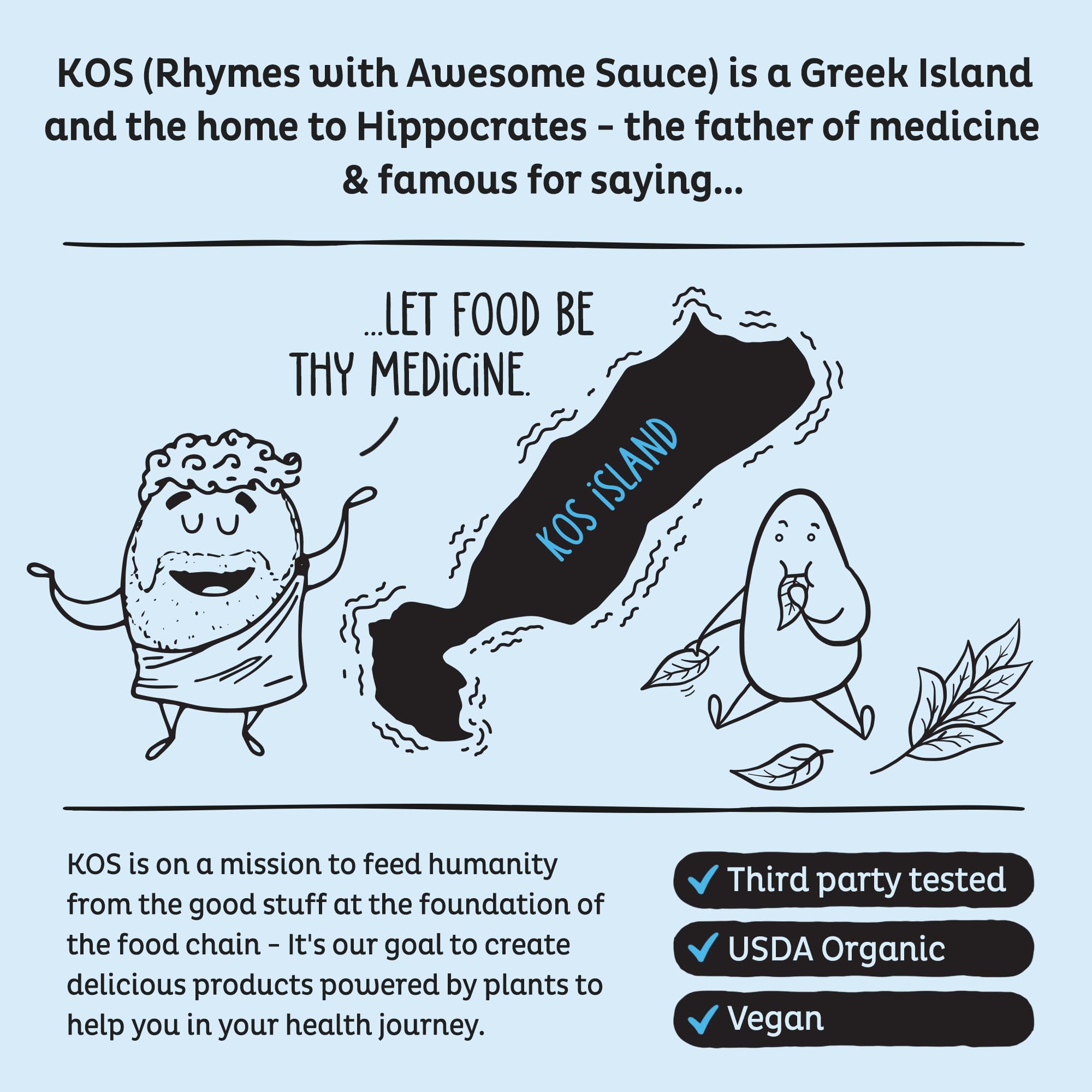 KOS Blueberry Muffin blueberry closeup hints real fruit flavor