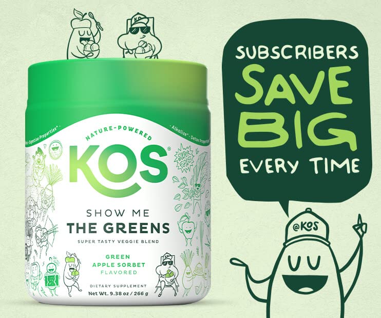 USDA Organic certification logo on KOS packaging
