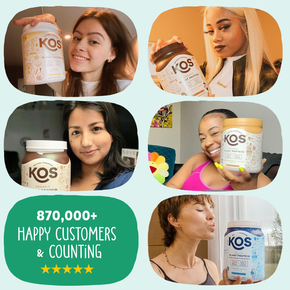 KOS keto-friendly shake using the unflavored powder