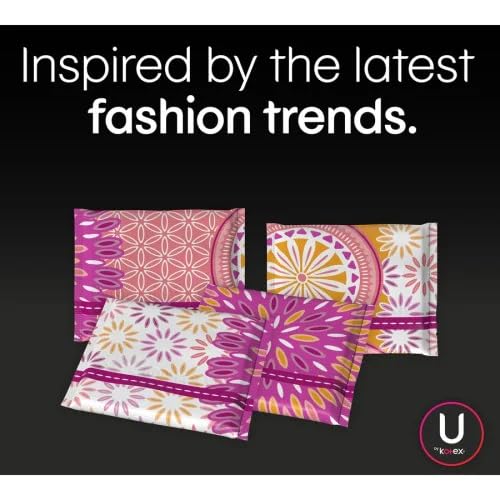 Individually wrapped design keeps U by Kotex Barely There clean and portable for on-the-go freshness.