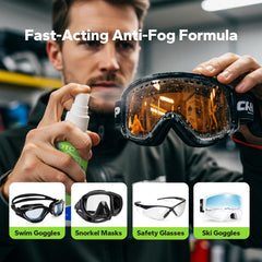 Kototo spray antifog lentes, fórmula antiempañante para gafas y visores.
